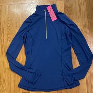 LILLY PULITZER JUSTINE HALF ZIP UPF 50